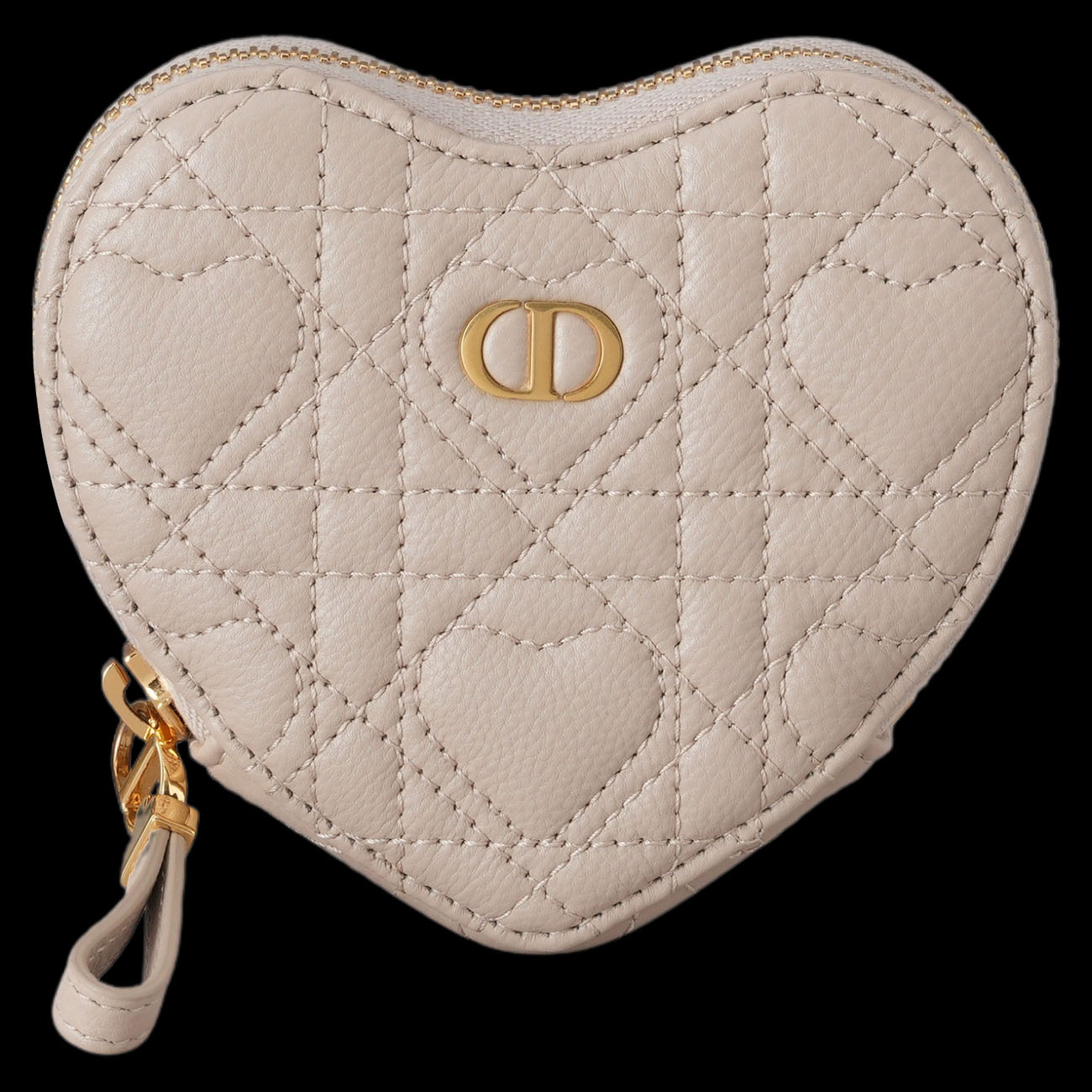 CHRISTIAN DIOR(USED)디올 카로 체인 하트 파우치
